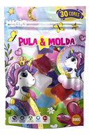 Massinha Eva Artesanato De Modelar 30 Cores Slime Unicórnio