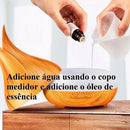 Aromatizador Difusor Elétrico Ultrassônico 400ml - Tulipa Cor Madeira Escuro