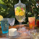 Suqueira Jarra Cristal Acrílico Diamond Água Suco4,5l Xplast