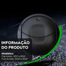 Par Difusor Saida De Ar Lateral Fiat Mobi Nova Strada Preto