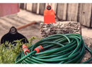 Mangueira Flex para Jardim 20 Metros Tramontina Verde/Preta PVC Engate Rosqueado e Esguicho