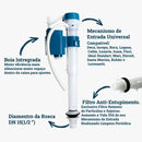 Torre Universal Privada Caixa Acoplada C/boia Regulável