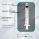 Kit Seringa 3ml Luer Lock Com 50 + Agulha 25x7 Com 50 - Sr Capacidade em volume 3 mL