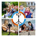 Bastão Tripé Mini 360º Win Castle Pau De Selfie Bluetooth 3 Em 1 Suporte Para Celular
