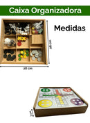 Zaramela Brinquedos Tabuleiro 5 jogos em 1