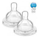 Bico Mamadeira Avent Clássica N3 - 3m+ - 2 Unidades