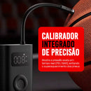 Mini Compressor Digital Simake Bomba De Encher Pneus Portátil Para Carro Bicicleta Motocicletas Cor Preto Com Calibrador