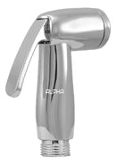 Gatilho De Ducha Higiênica Chuveirinho Cromo Abs + Suporte º Acabamento Cromado Cor Prateado