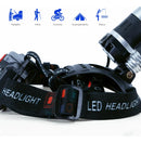 Lanterna De Cabeça Recarregável Profissional Com 3 Leds Forte Fluoreled